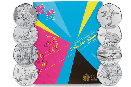 Collectables: The Mint released coins for the Jubilee and Olympics