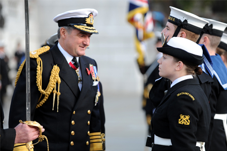 Former military man: Sir Trevor Soar (Rex Features)
