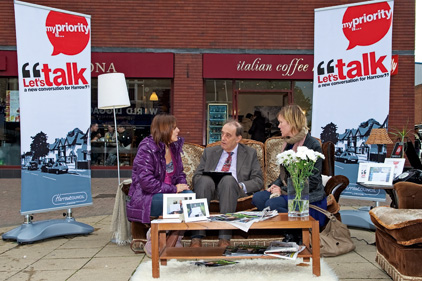 Chat room: Harrow's Let's Talk campaign