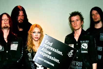 Arch Enemy: to promote freedom of expression