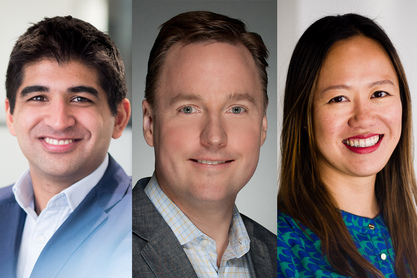 (L-R) Humza Vanderman, Ryan Toohey and Yim Wong have joined the multidisciplinary advisory firm as partners