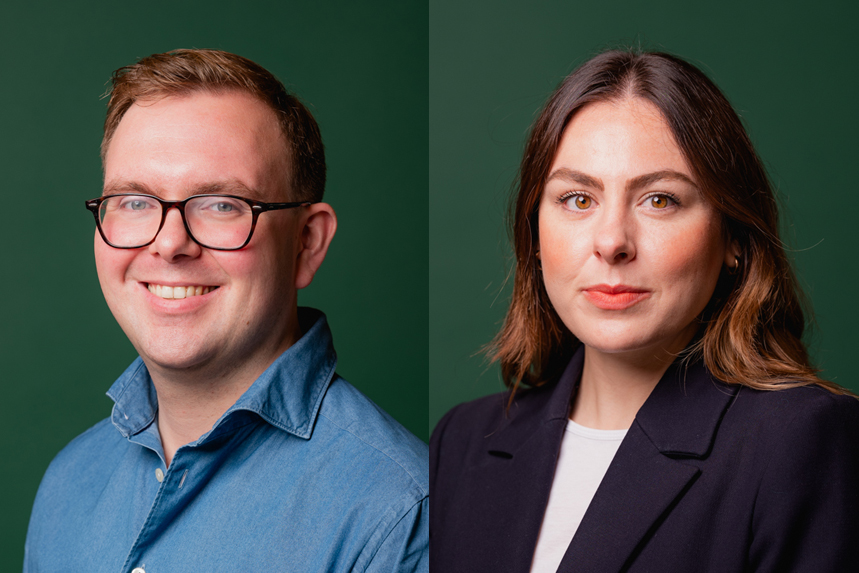 Promoted: Iain Carter and Emily Fermor