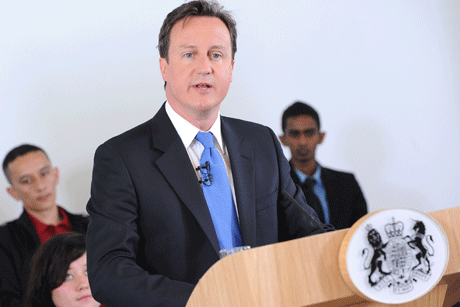 David Cameron: Criticised by Lord Tebbit