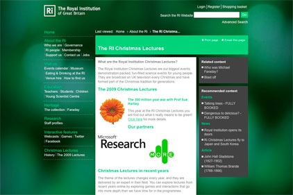 Digital drive: Royal Institution