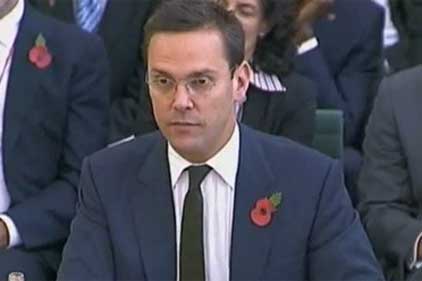 James Murdoch: questioned by Commons media committee