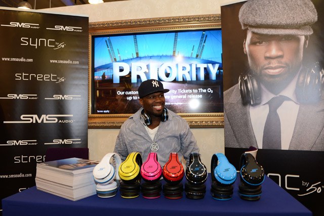 Product launches: O2's range of branded headphones developed with rapper 50 Cent