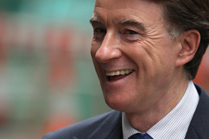 Peter Mandelson: launching new PR agency