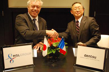 Alliance: MSLGroup and Dentsu Public Relations
