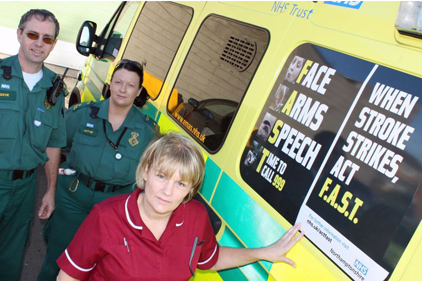 COI: Reusing the stroke campaign it ran on behalf of the NHS last year