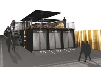 Boxpark: opens in December in Shoreditch