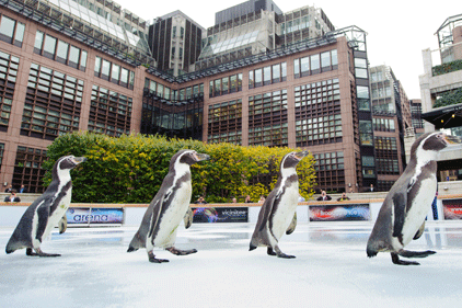 Broadgate: annual outdoor ice rink