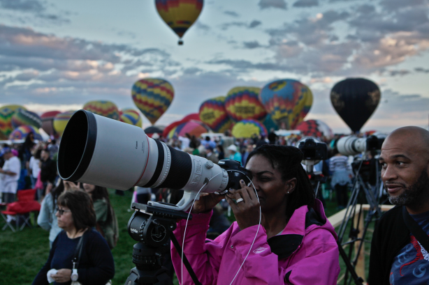 The 44th Annual Albuquerque International Balloon Fiesta, courtesy of AP