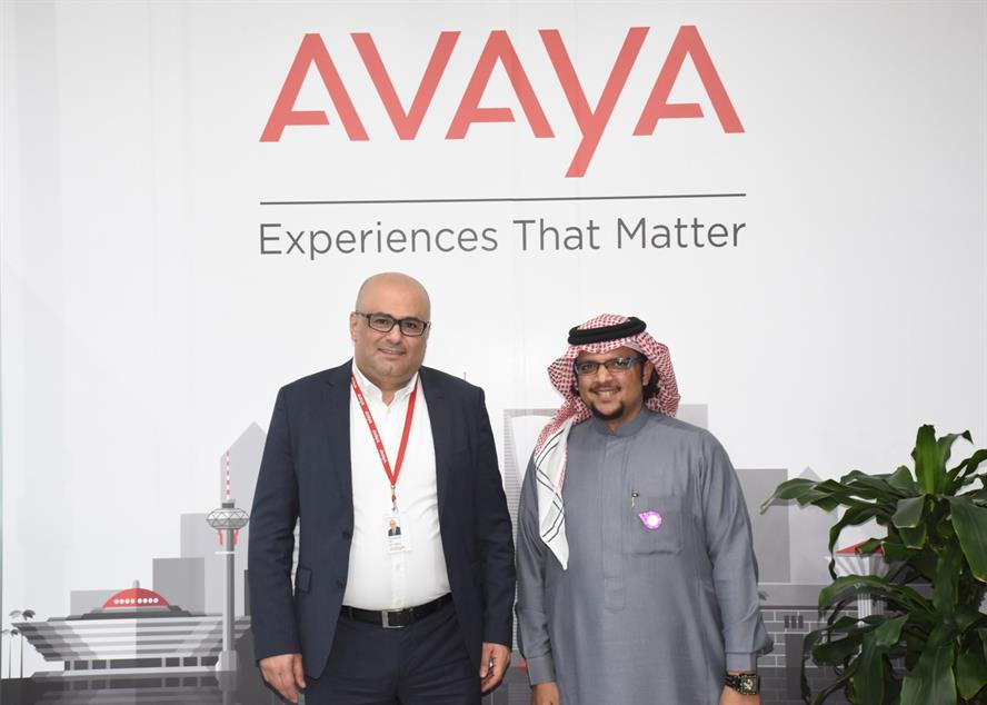 L-R: Zouheir Diab, managing director of Avaya Saudi Arabia, and Abdullah Inayat, co-founder of W7Worldwide