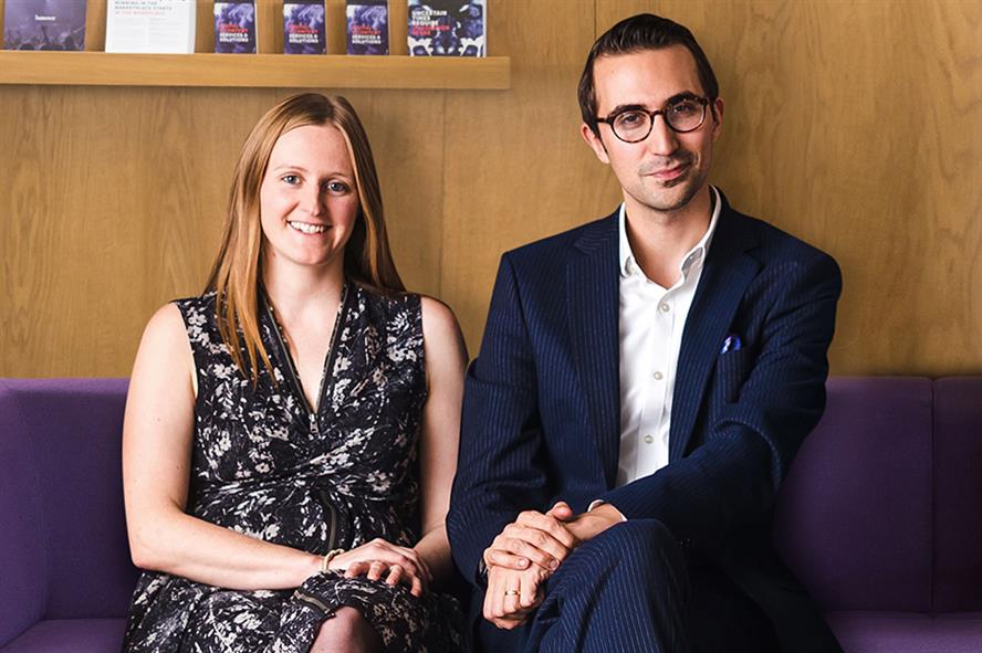 Emma Gorton (L) and Alex Davies (R) will lead the new London Health Team at Hanover