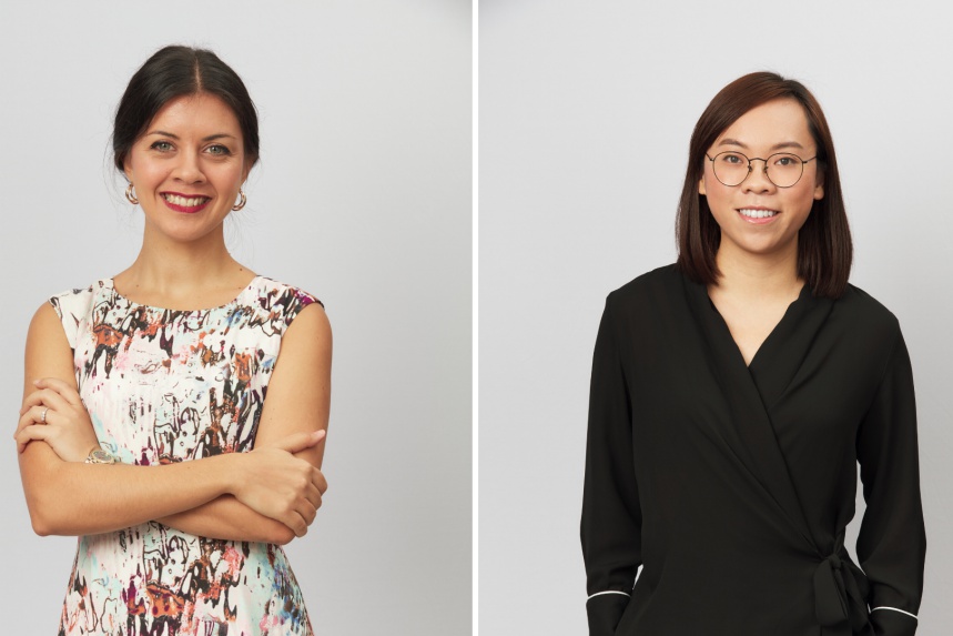From left: Shenel Moore-Bick & Rachel Ao Leong