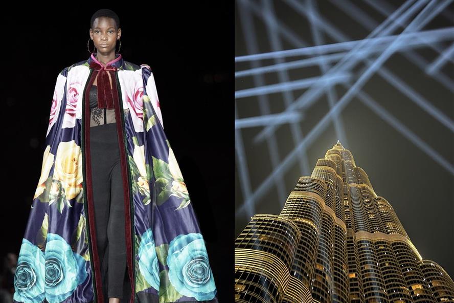 Bacchus worked on Arise Fashion 2021 at Expo 2020 Dubai (picture credit: Nicol Markhoff/Bacchus)