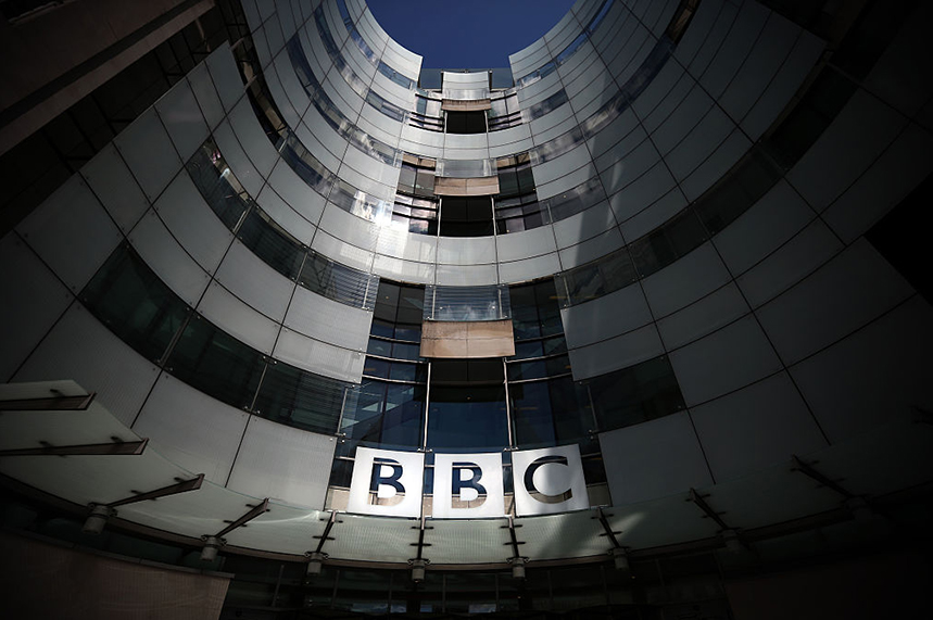 The BBC has a comms team of about 100 people
