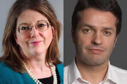 President elect candidates: Sally Sykes and Rob Brown