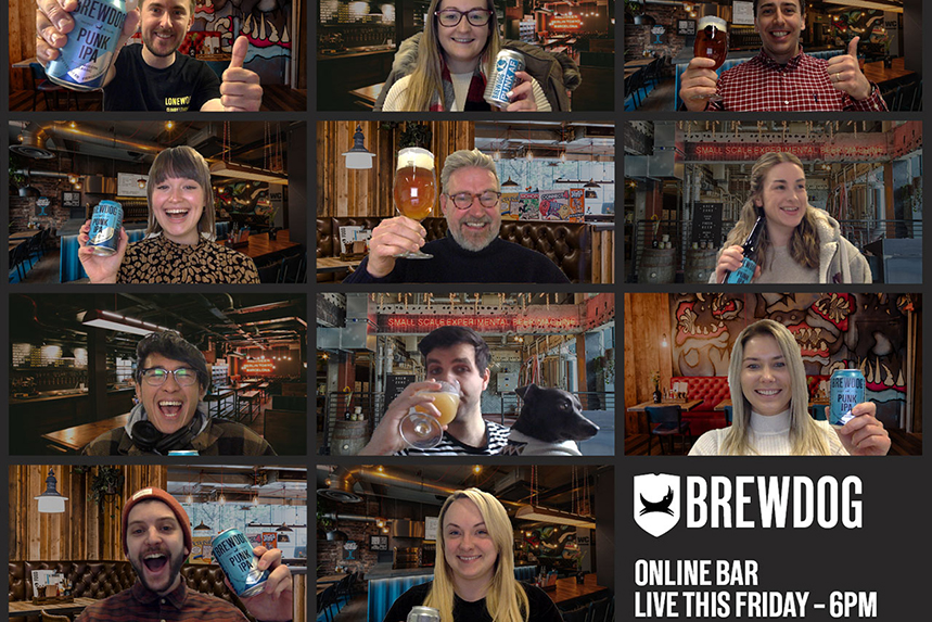 BrewDog: virtual bar will include tastings and quizzes