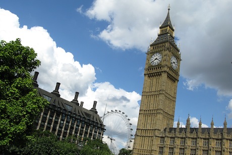Parliament and Portcullis House (picture credit Ian Bottle)