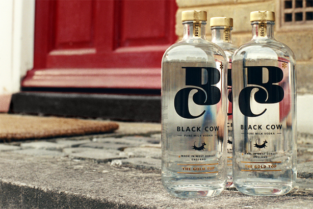 The Romans recreated the iconic '80s milk ad for Black Cow vodka