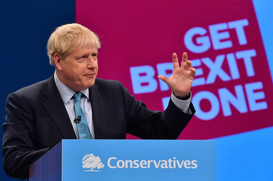 Boris Johnson compared Parliament to a broken laptop and a failing school because it has not delivered Brexit (pic credit: BEN STANSALL/AFP via Getty Images)