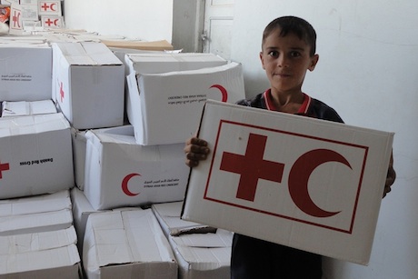 British Red Cross: working with the Red Crescent in Syria 