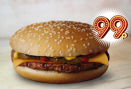Burger King: home of the 99p cheeseburger