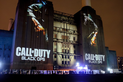 Big budget: Call of Duty: Black Ops launched at Battersea Power Station