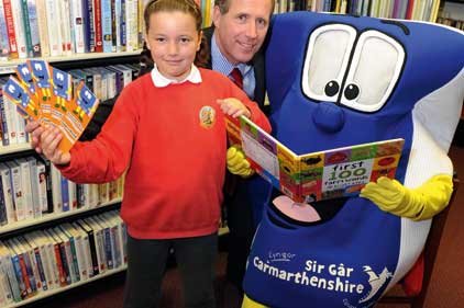 Best campaign 10k and under: Carmarthenshire County Libraries