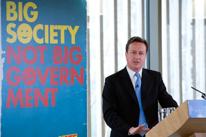Baffling: David Cameron's Big Society