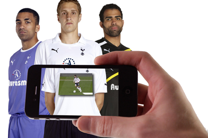 Aurasma: sponsors Tottenham Hotspur