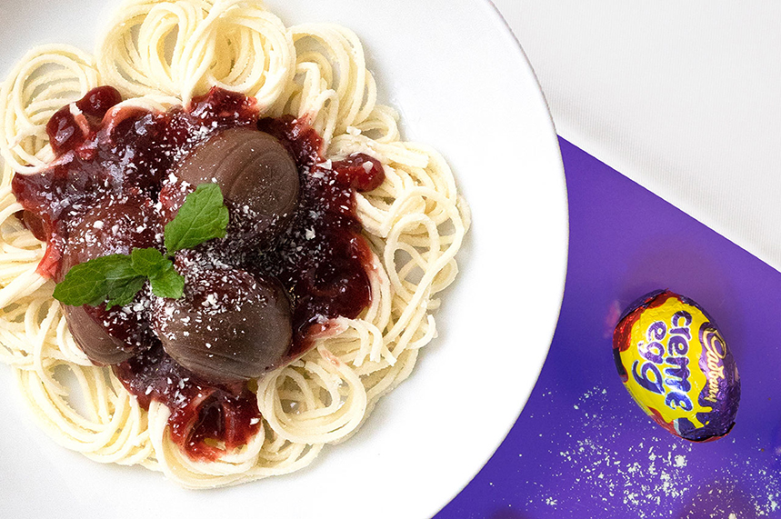 Cadbury Creme Egg: variety of chocolate-based dishes will be served