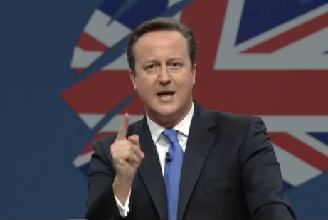 David Cameron: "Land of hope is Tory"