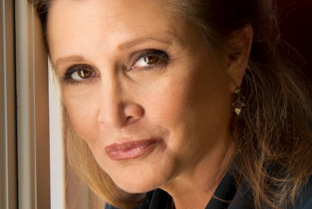 Carrie Fisher passed away Tuesday aged 60, after suffering a heart attack last Friday. Image taken from Wikimedia Commons. Photographer: Riccardo Ghilardi