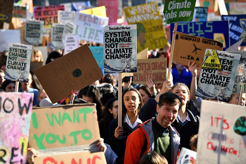 Blurred is joining other PR agencies in global climate strike action today. (Photo: Getty Images)