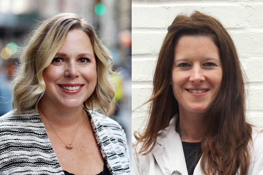 Maura Bergen (L) and Lisa O’Sullivan (R) will co-lead the Porter Novelli's global health team