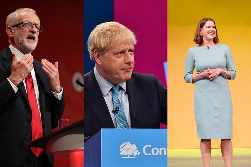 What is the cost to the parties of not going ahead with this year's conferences? (pic credits for Johnson and Corbyn: Getty Images)