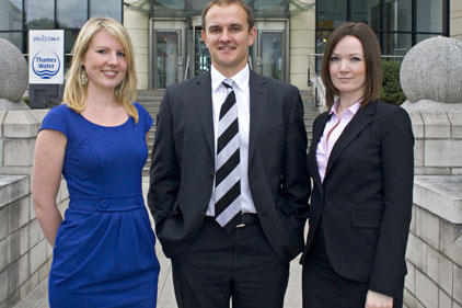 Thames Water: Becky Johnson, Simon Evans, Amy Dutton