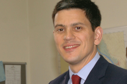 Leadership campaign: David Miliband