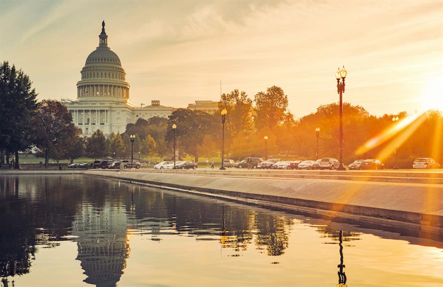 stock image of Capitol in Washington, DC