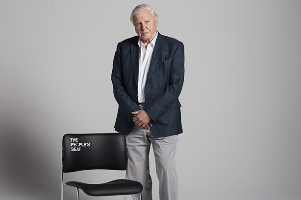 Sir David Attenborough is urging people to have their say on climate change.