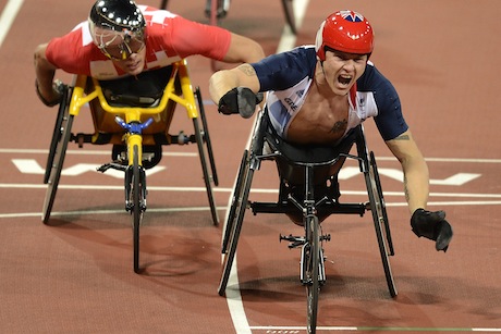 David Weir: won four Paralympic gold medals at London 2012 (picture credit: Getty Images)