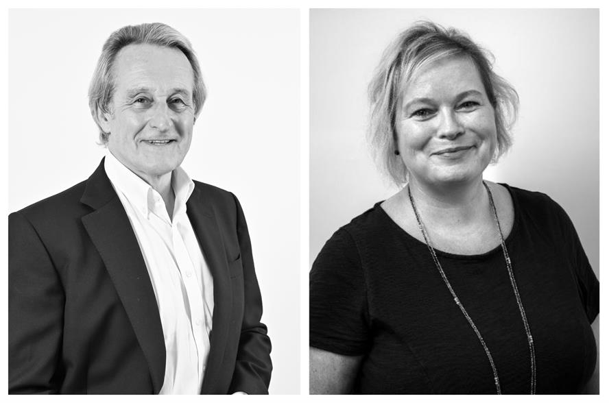 New colleagues: Definition chairman Nigel Howes and Redhouse MD Fiona Corey
