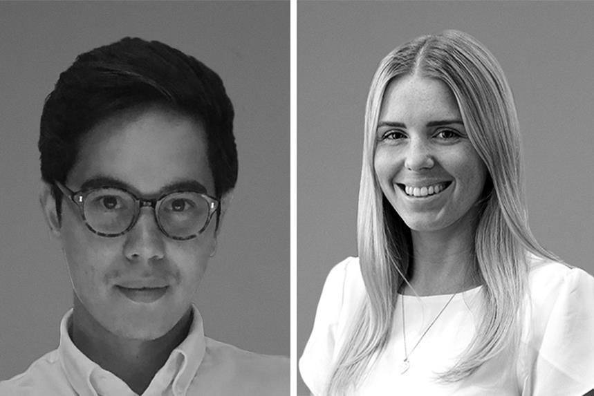 New recruits: Allan Dickerson and Imogen Kranz.