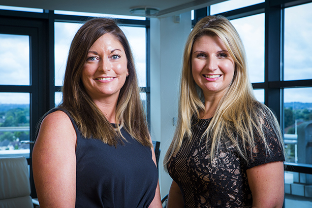 Direct Line's Claire Foster and Frances Browning