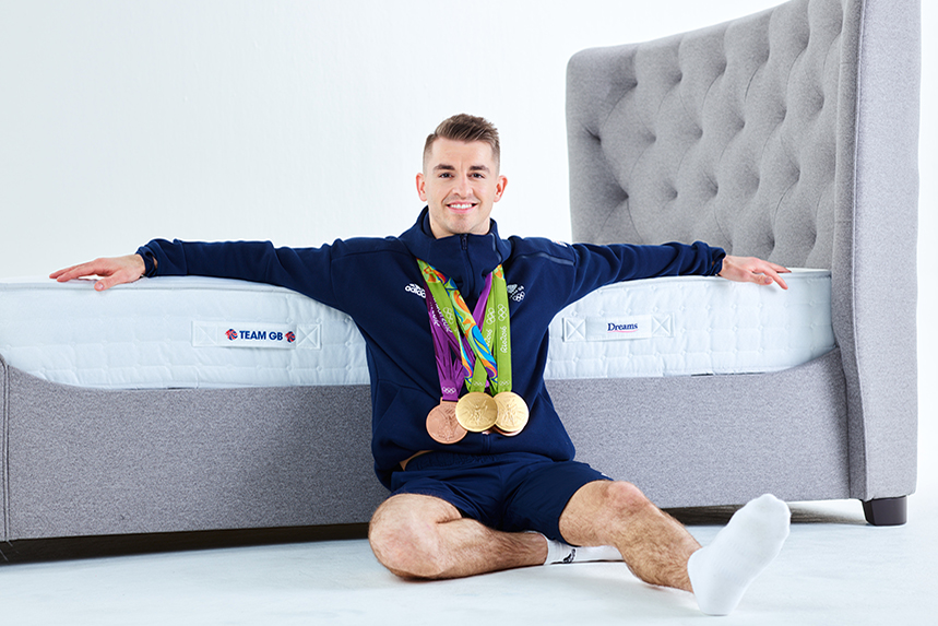 Five-time Olympic medallist Max Whitlock is a Dreams ambassador.