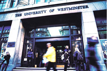 University of Westminster: hires Broadgate Mainland