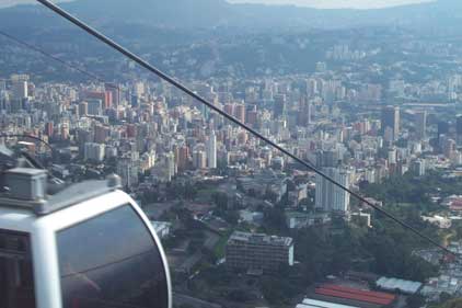 Cableway: Caracas, Venezuela