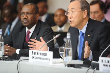 Among those targeted: Ban Ki-moon